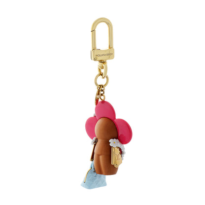 Exclusive Louis Vuitton Vivienne Hawaii Bag Charm Key Holder — Side View