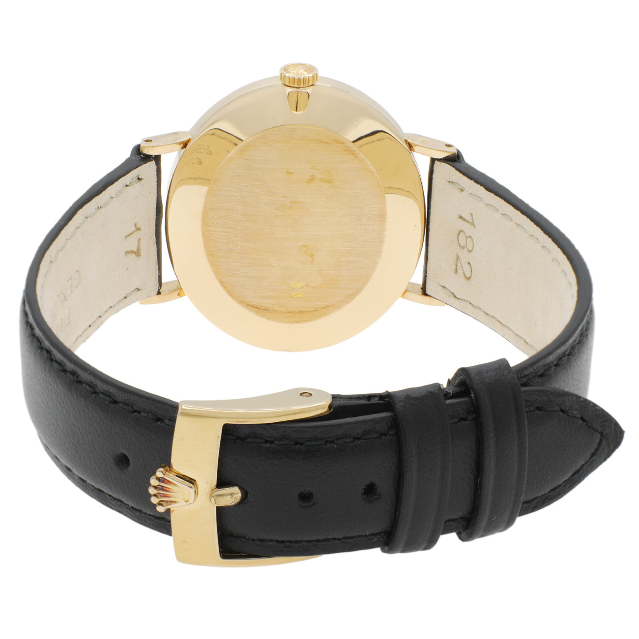 Exclusive Rolex 18K Yellow Gold Cellini 4083 — Side View