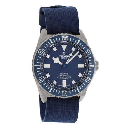Exclusive Tudor Titanium Pelagos FXD M25707B/23 — Front View