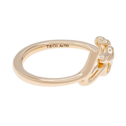 Exclusive Tiffany & Co. 18K Rose Gold Paloma's Graffiti Love Ring — Side View