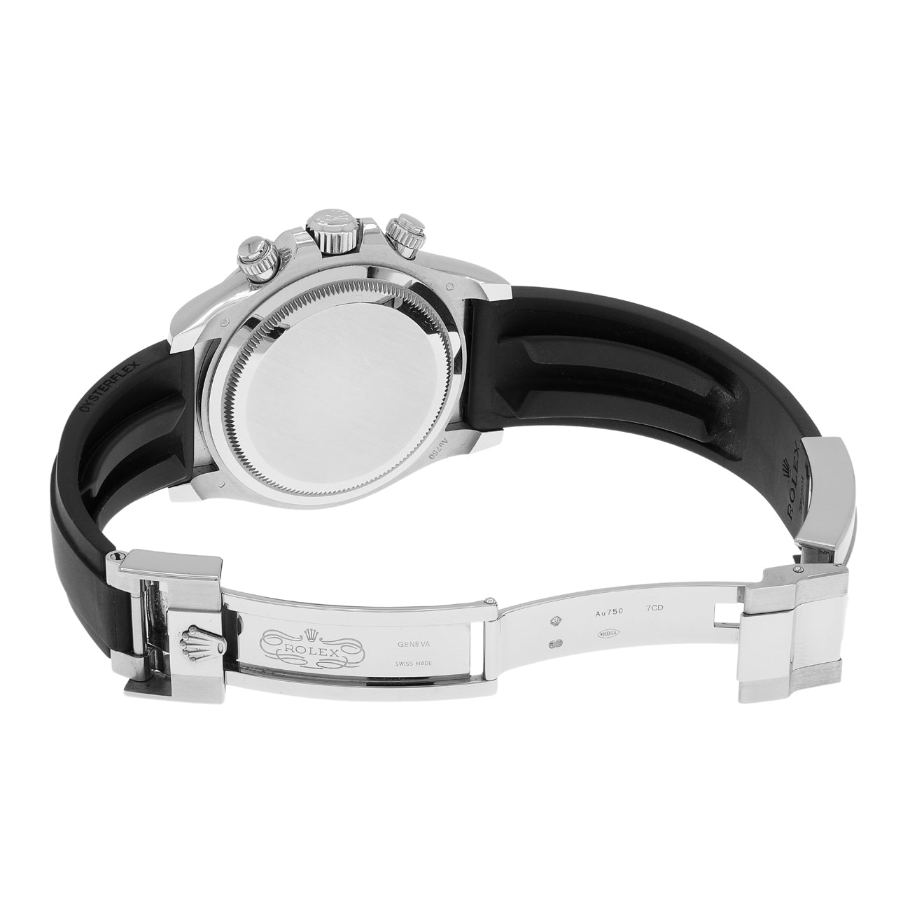 Exclusive Rolex 18K White Gold Cosmograph Daytona 126519LN — Top View