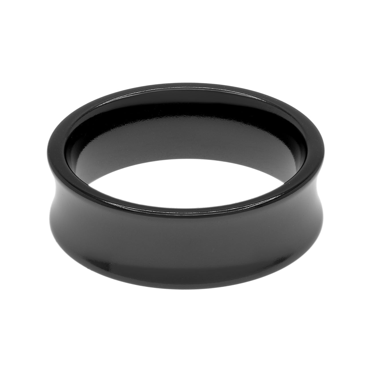 Exclusive Tiffany & Co. Titanium 1837 Ring — Side View
