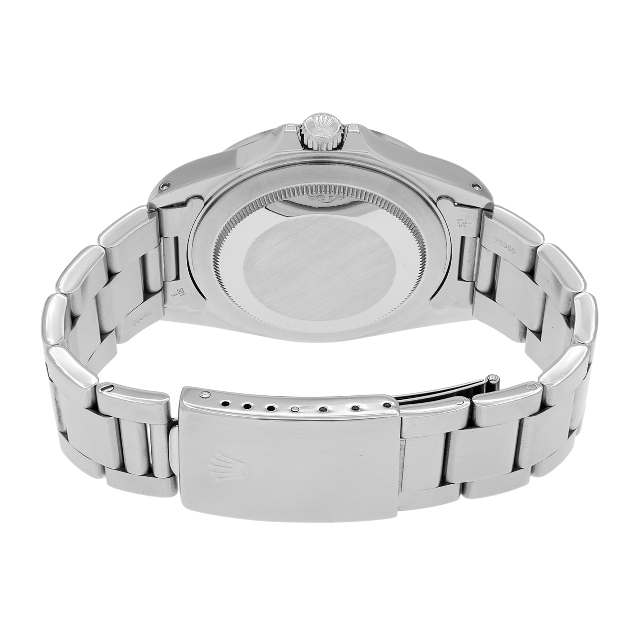 Exclusive Rolex Stainless Steel Explorer II 16570 — Side View