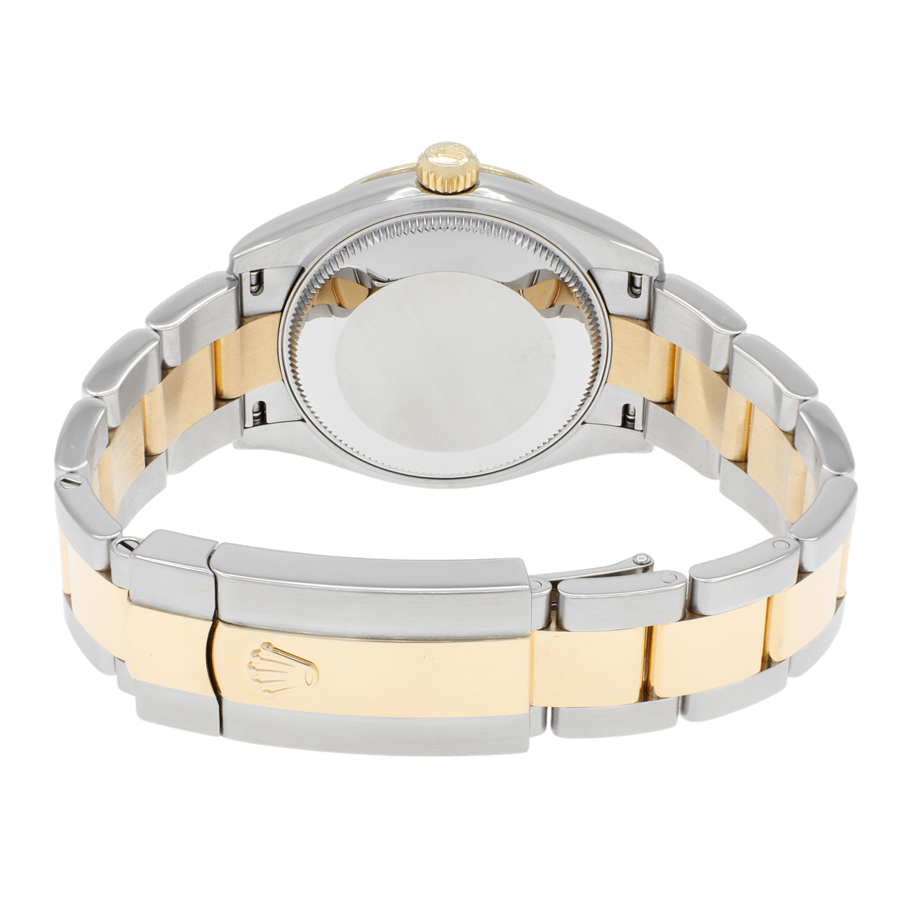 Exclusive Rolex Stainless Steel 18K Yellow Gold Datejust 31 278273 — Side View