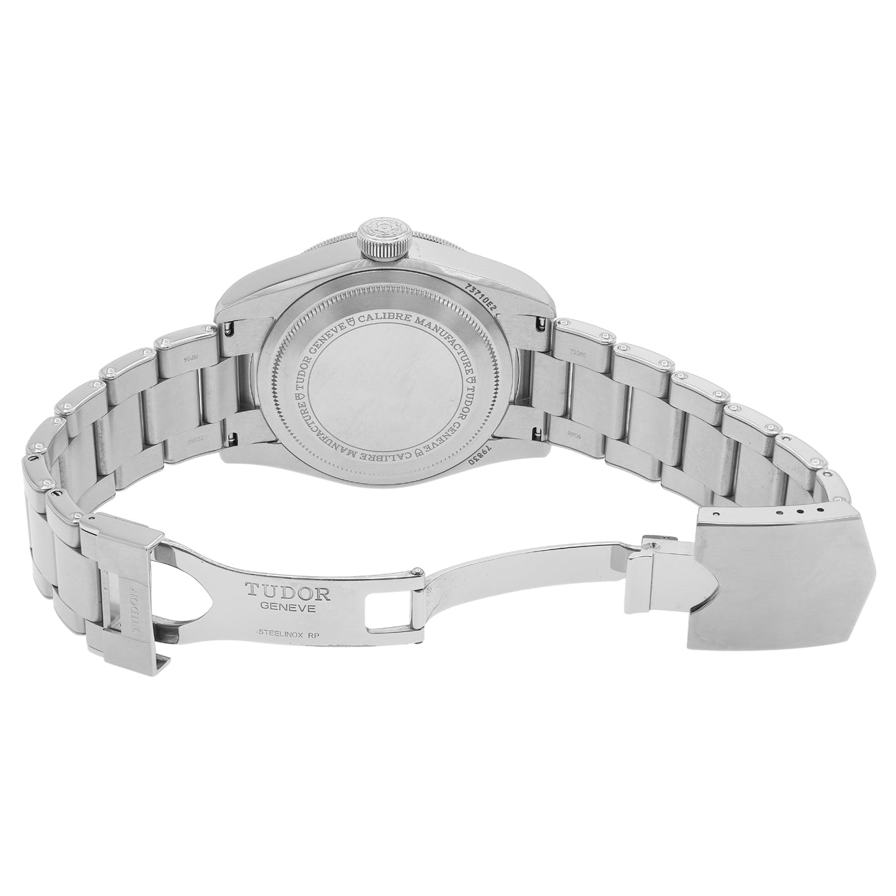 Exclusive Tudor Stainless Steel Black Bay GMT 79830RB — Top View