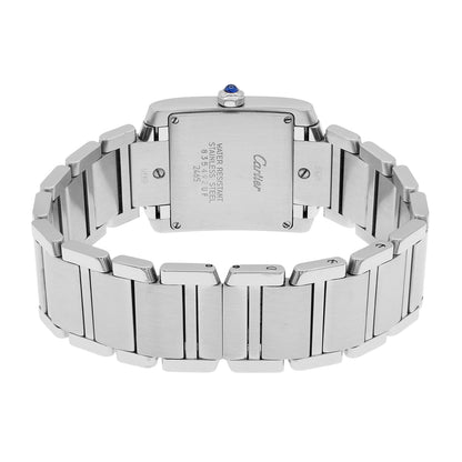 Exclusive Cartier Stainless Steel Tank Francaise Medium W51011Q3 — Side View