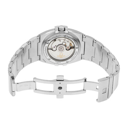 Exclusive Omega Stainless Steel Constellation Double Eagle 1503.10.00 — Top View