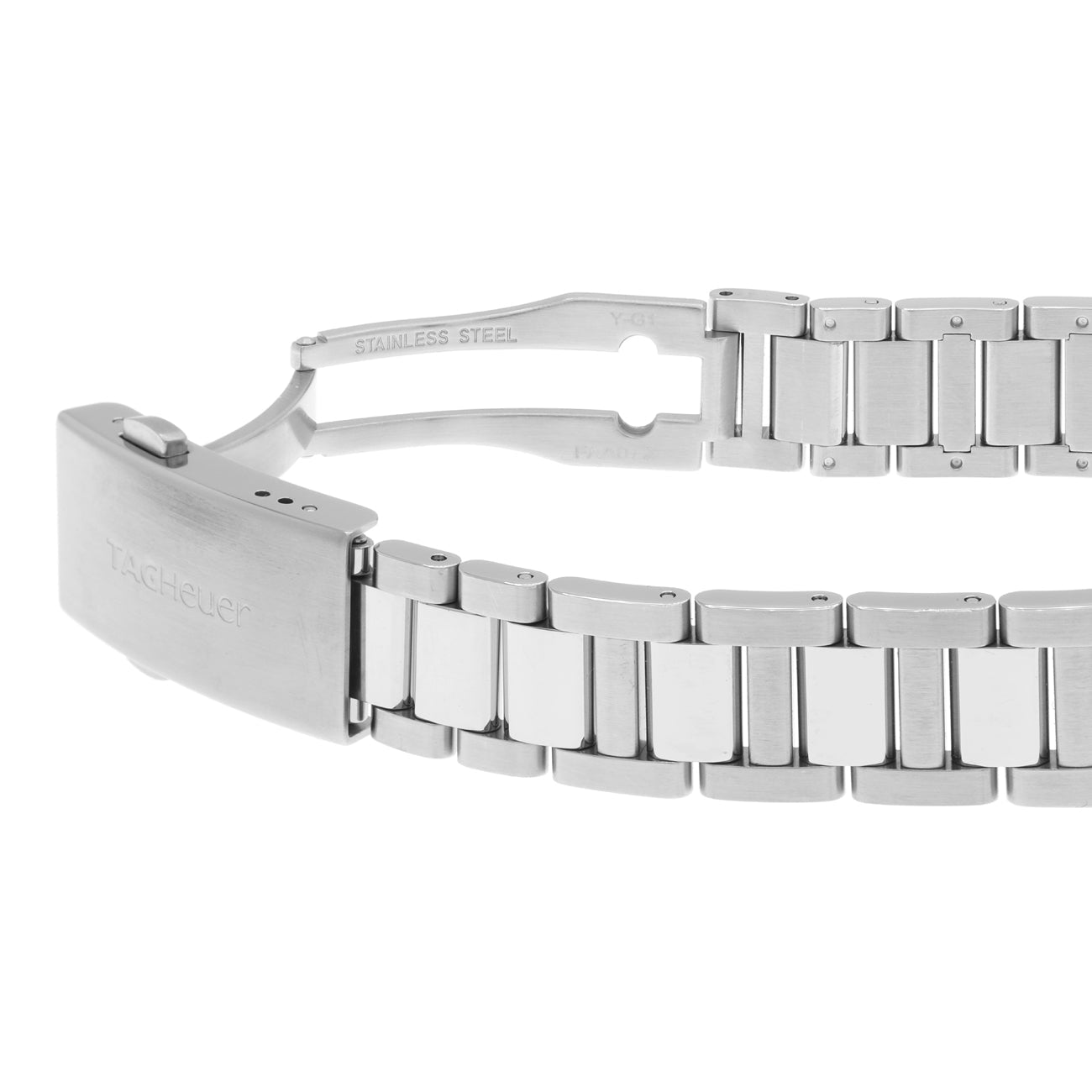Exclusive Tag Heuer Stainless Steel Diamond Aquaracer WAY1314.BA0915 — Top View
