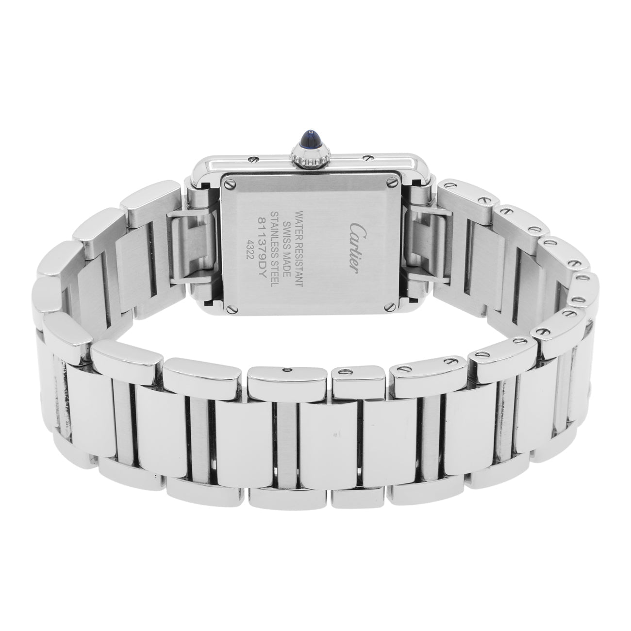 Exclusive Cartier Stainless Steel Tank Must Small Quartz WSTA0051 — Side View