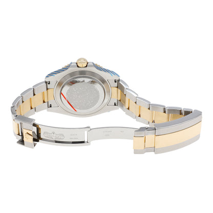 Exclusive Rolex 18K Yellow Gold Stainless Steel Submariner 126613LB — Top View