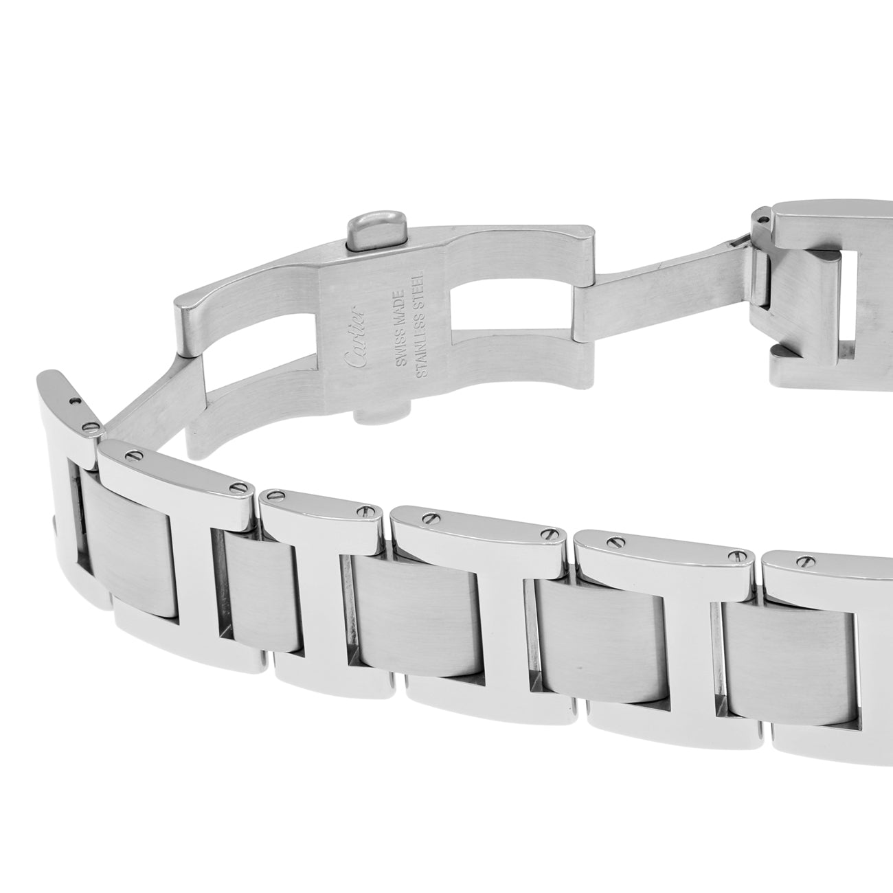 Exclusive Cartier Stainless Steel Ballon Bleu 42mm Automatic W69012Z4 — Top View