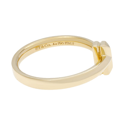 Exclusive Tiffany & Co. 18K Yellow Gold T1 Ring — Side View