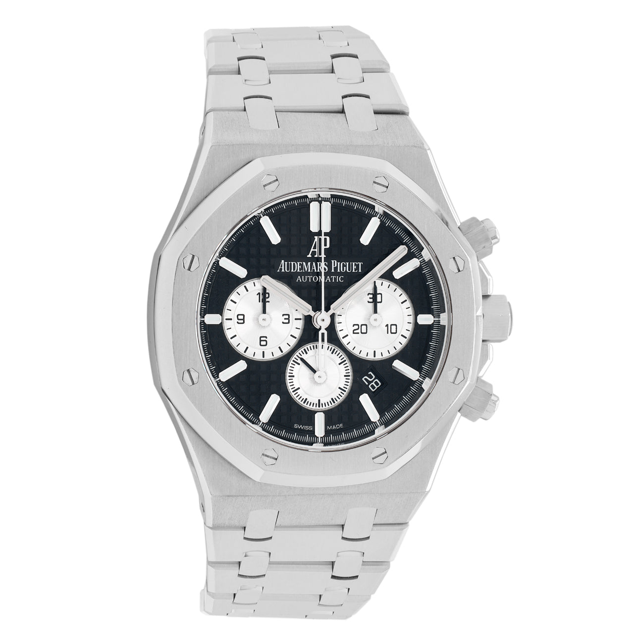 Exclusive Audemars Piguet Royal Oak Chronograph 26331ST.OO.1220ST.02 — Front View