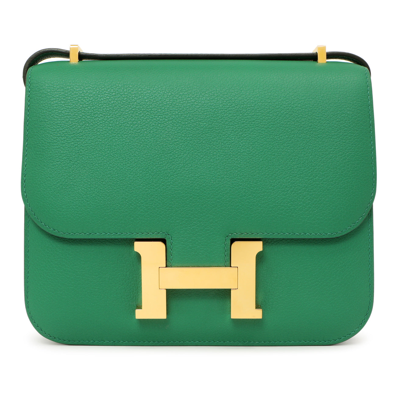 Exclusive Hermes Vert Vertigo Evercolor Constance 18 — Side View