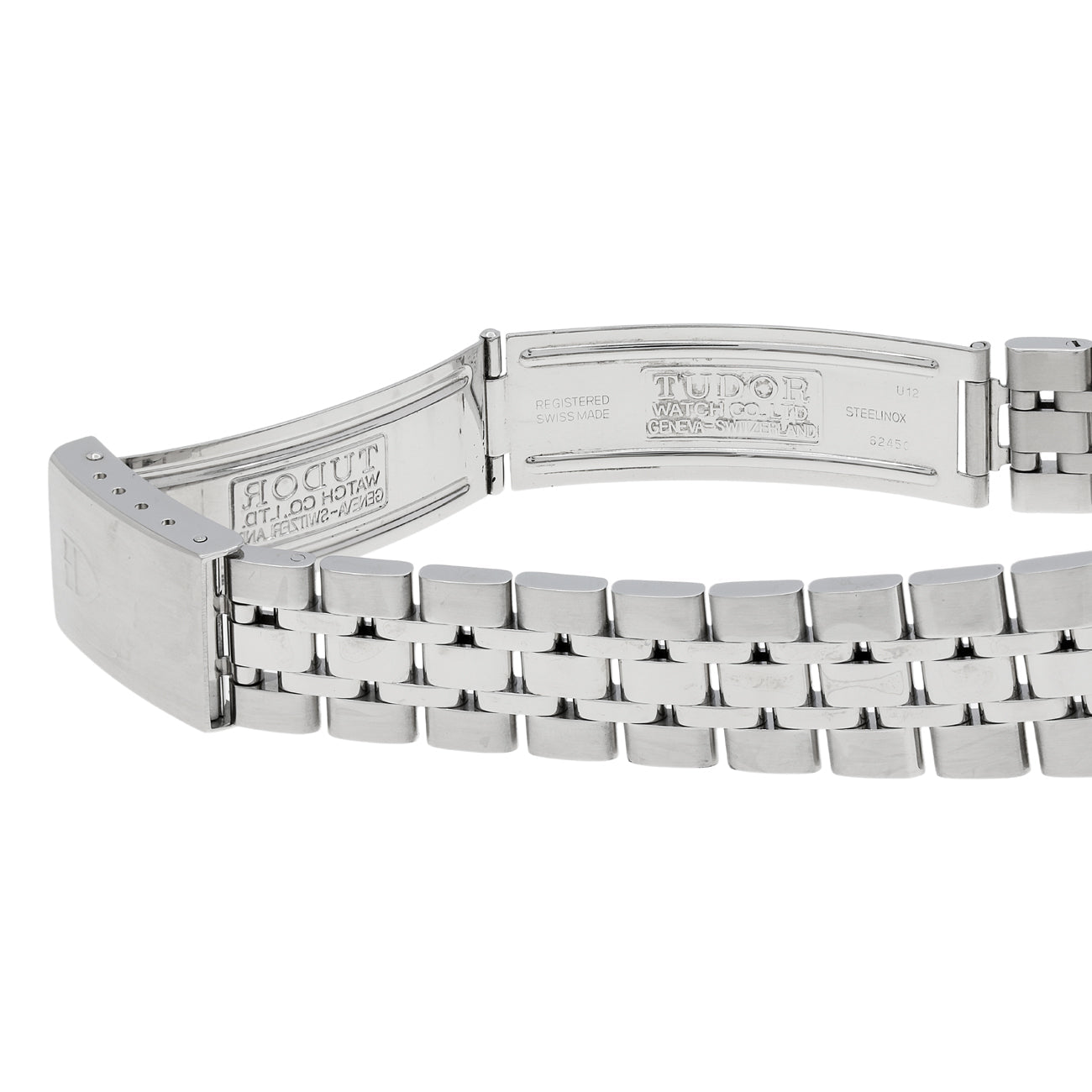 Exclusive Tudor Stainless Steel Prince Oysterdate 72034 — Top View