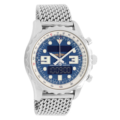 Exclusive Breitling Stainless Steel Chronospace A78365 — Front View