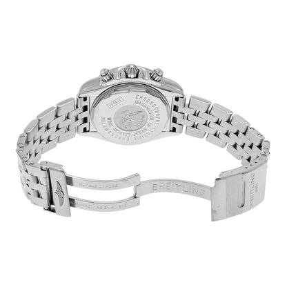 Exclusive Breitling Stainless Steel Galactic Chronograph A13364 — Top View