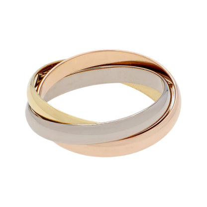 Exclusive Cartier 18K Small Trinity Ring — Side View