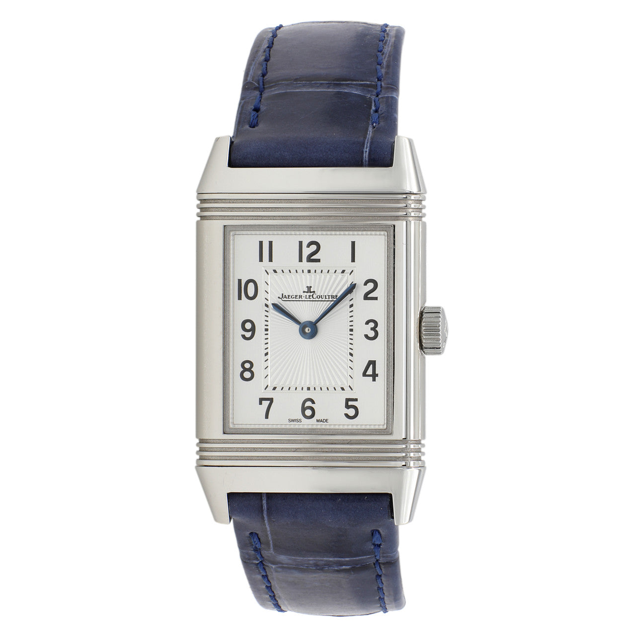 Exclusive Jaeger-LeCoultre Stainless Steel Small Reverso Classic Q2608440 — Front View