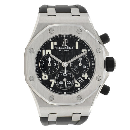 Exclusive Audemars Piguet Stainless Steel Royal Oak Offshore Chronograph 26283ST.OO.D002CA.01 — Front View