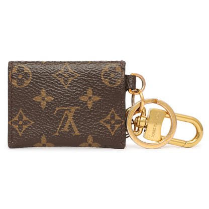 Exclusive Louis Vuitton Monogram Kirigami Pouch Bag Charm and Key Holder — Side View