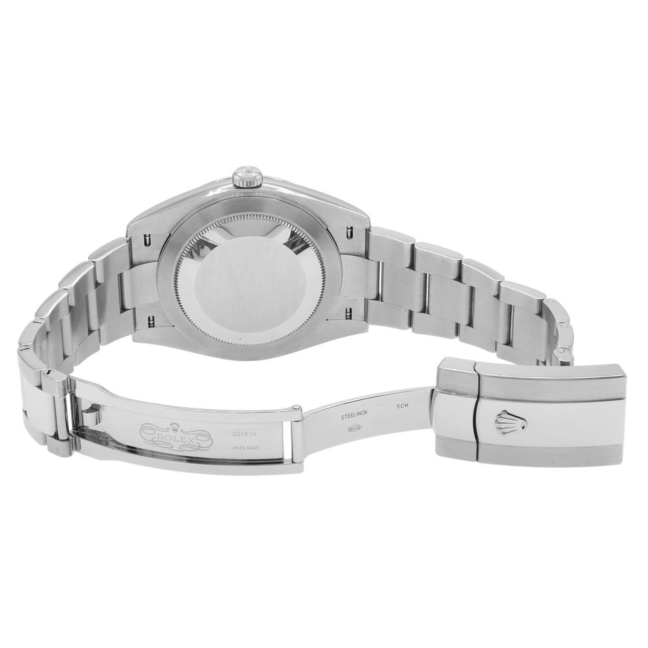 Exclusive Rolex Stainless Steel Datejust 41 126300 — Top View