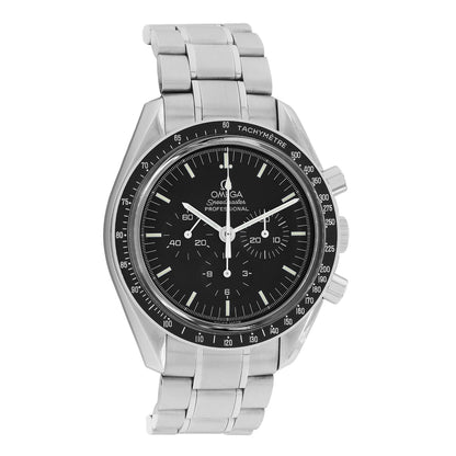Exclusive Omega Stainless Steel Speedmaster Professional Moonwatch 3573.50.00 — Front View