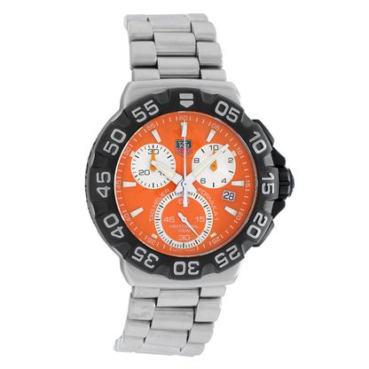 Exclusive Tag Heuer Stainless Steel Formula 1 Quartz CAH1113 — Front View