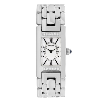 Exclusive Audemars Piguet Stainless Steel Diamond Promesse 67259ST.Z.1156ST.01 — Front View