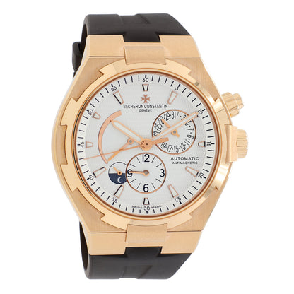 Exclusive Vacheron Constantin 18K Rose Gold Overseas Dual Time 47450/000r-9404 — Front View
