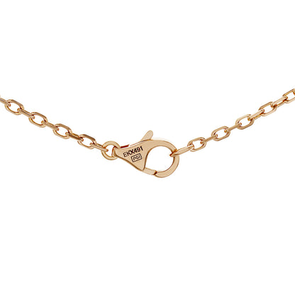 Exclusive Cartier 18K Diamond Trinity Pendant Necklace — Top View