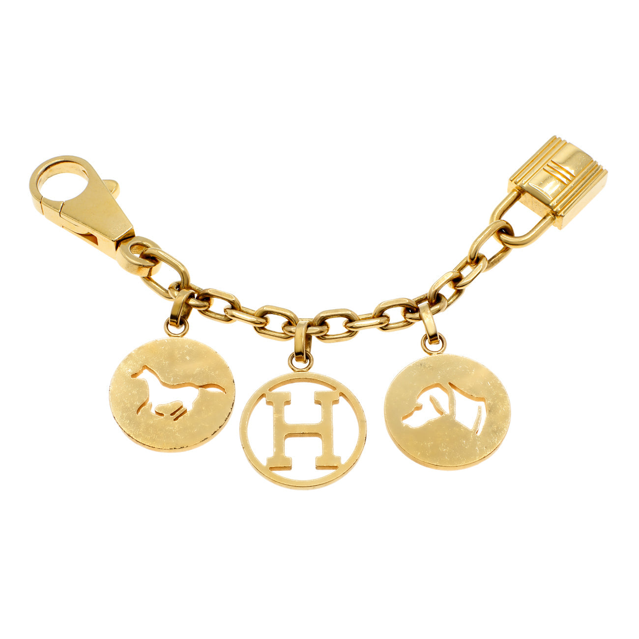Exclusive Hermes Breloque Olga Bag Charm — Front View