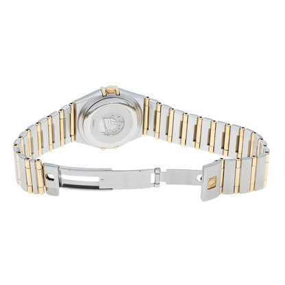 Exclusive Omega Stainless Steel 18K Yellow Gold 27mm Constellation Automatic 1292.30.00 — Top View