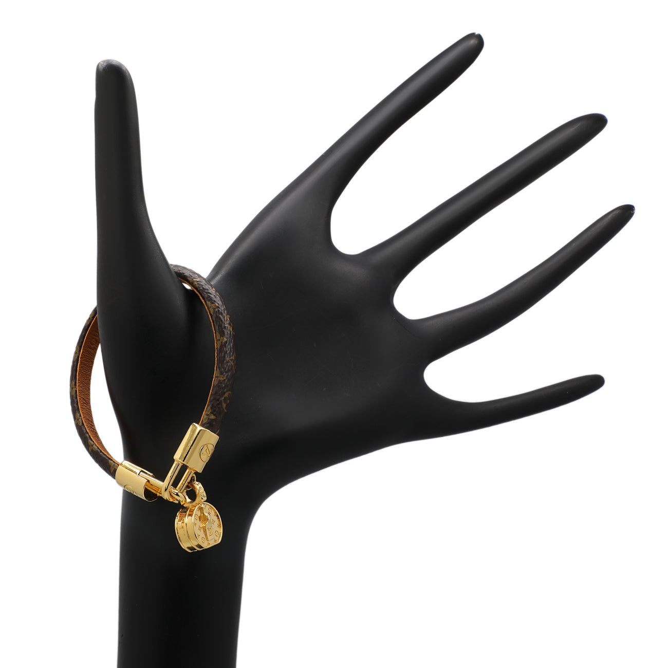 Exclusive Louis Vuitton Monogram Tribute Bracelet — Back View