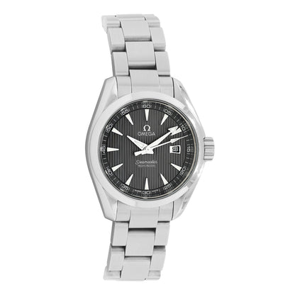 Exclusive Omega Stainless Steel Seamaster Aqua Terra Quartz 231.10.30.61.06.001 — Front View