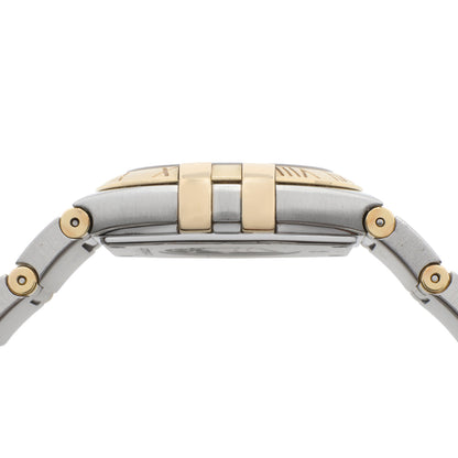 Exclusive Omega Stainless Steel 18K Yellow Gold Constellation 123.20.27.60.02.004 — Back View
