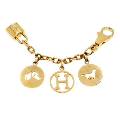 Exclusive Hermes Breloque Olga Bag Charm — Side View