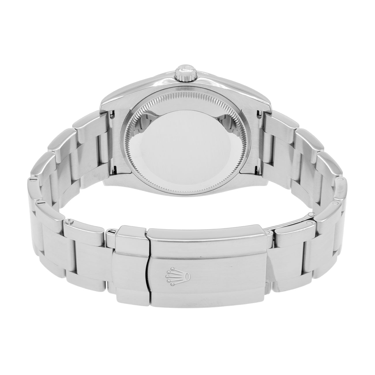 Exclusive Rolex Oyster Perpetual 34 114200 — Side View