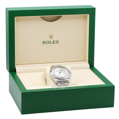Exclusive Rolex Stainless Steel Datejust 41 126300 — Detail View