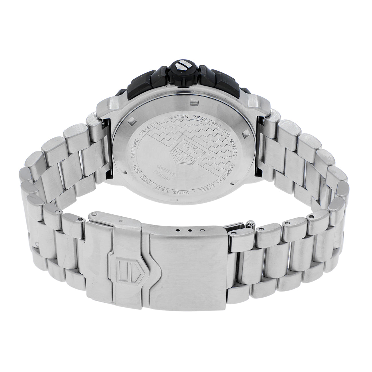 Exclusive Tag Heuer Stainless Steel Formula 1 Quartz CAH1113 — Side View