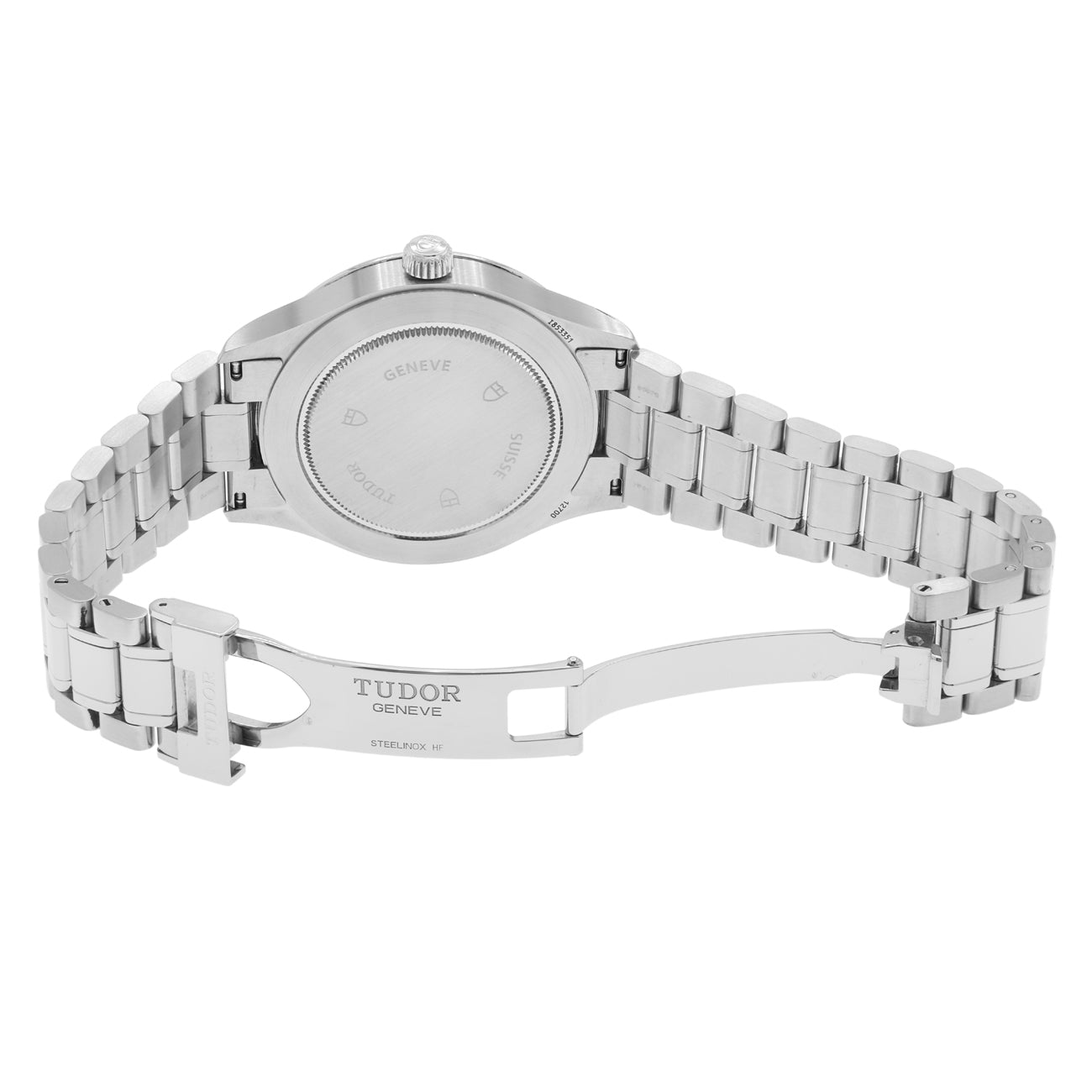 Exclusive Tudor Stainless Steel Style 12700 — Top View