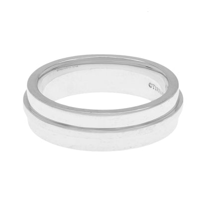 Exclusive Tiffany & Co. Sterling Silver T Band Ring — Back View
