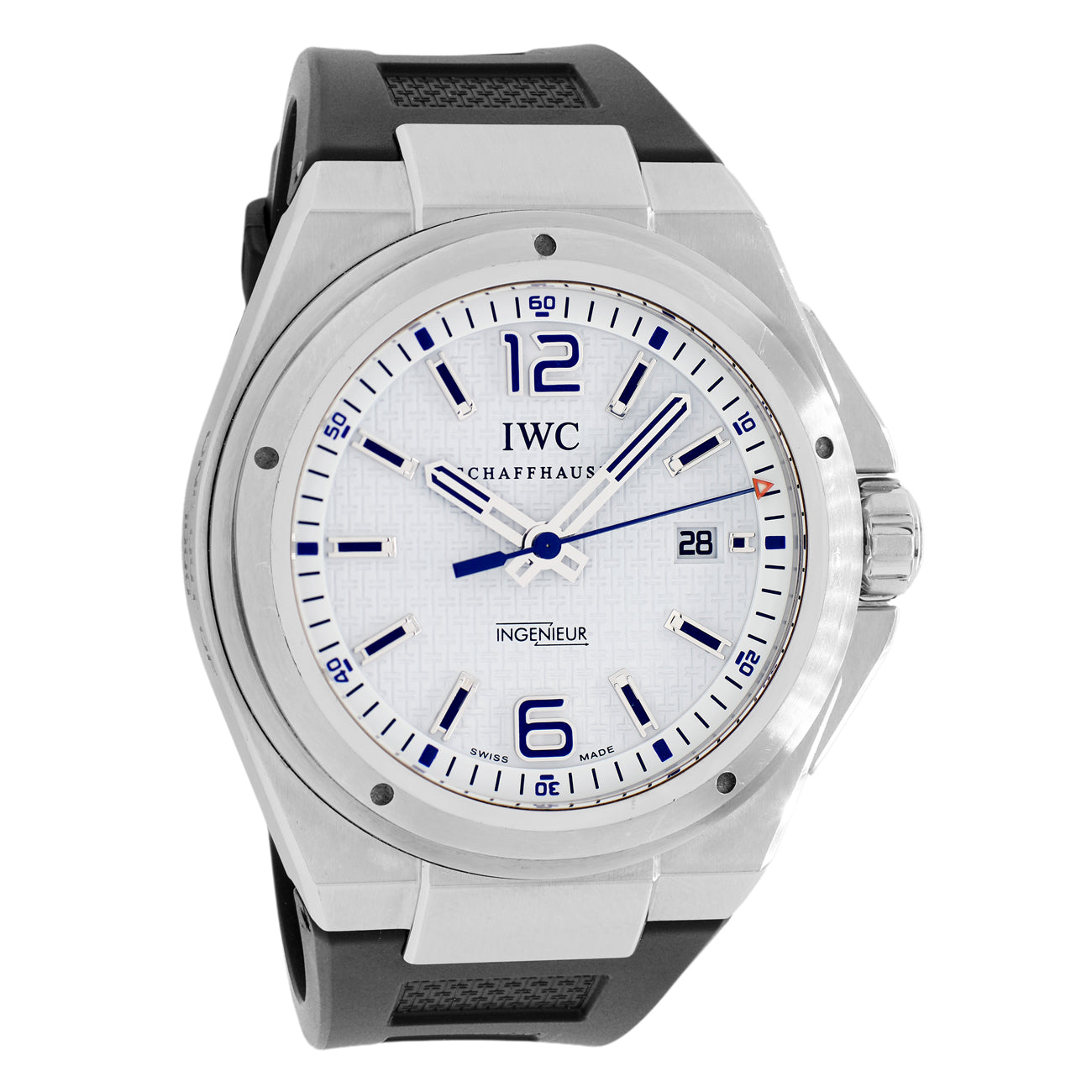 Exclusive IWC Stainless Steel Ingenieur Mission Earth Automatic IW323608 — Front View