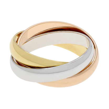 Exclusive Cartier 18K Classic Trinity Ring — Side View