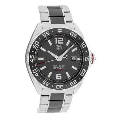 Exclusive Tag Heuer Stainless Steel Formula 1 Calibre 5 WAZ2011.BA0843 — Front View