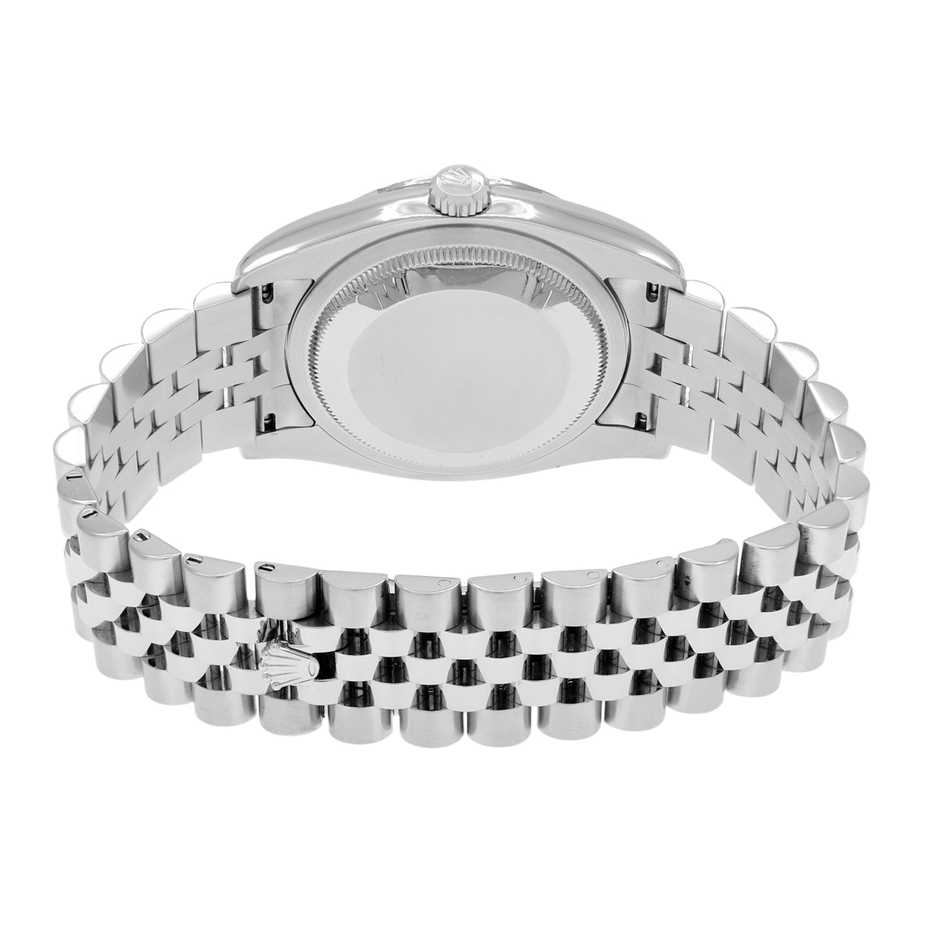 Exclusive Rolex Stainless Steel Diamond Datejust 36 116244 — Side View