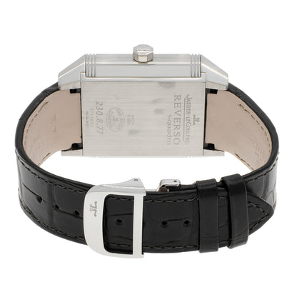 Exclusive Jaeger-LeCoultre Stainless Steel Reverso Squadra Hometime Q7008420 — Side View