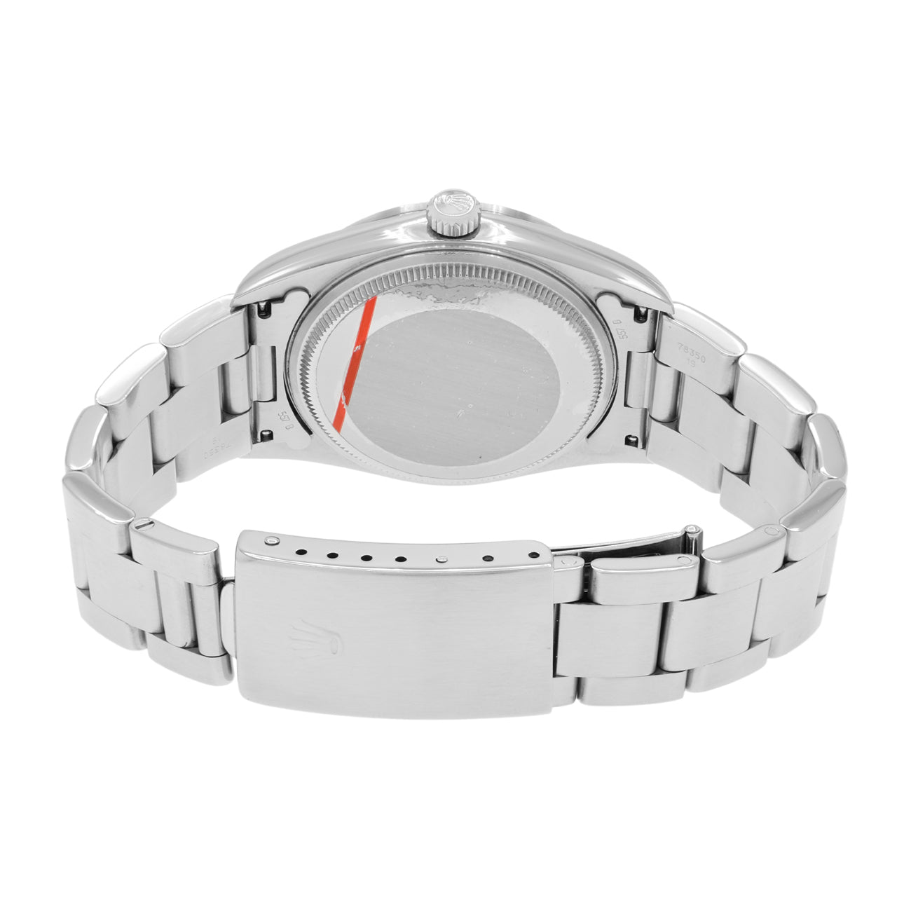 Exclusive Rolex Stainless Steel Air King 14000 — Side View