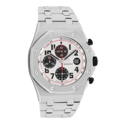 Exclusive Audemars Piguet Stainless Steel Royal Oak Offshore Chronograph 26170ST.OO.1000ST.01 — Front View