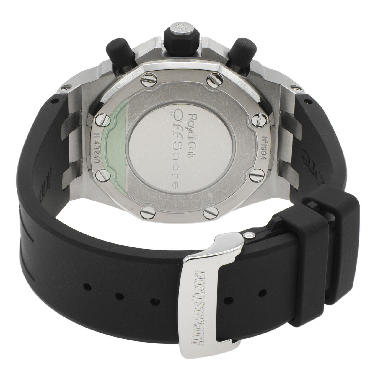 Exclusive Audemars Piguet Stainless Steel Royal Oak Offshore Chronograph 26283ST.OO.D002CA.01 — Back View
